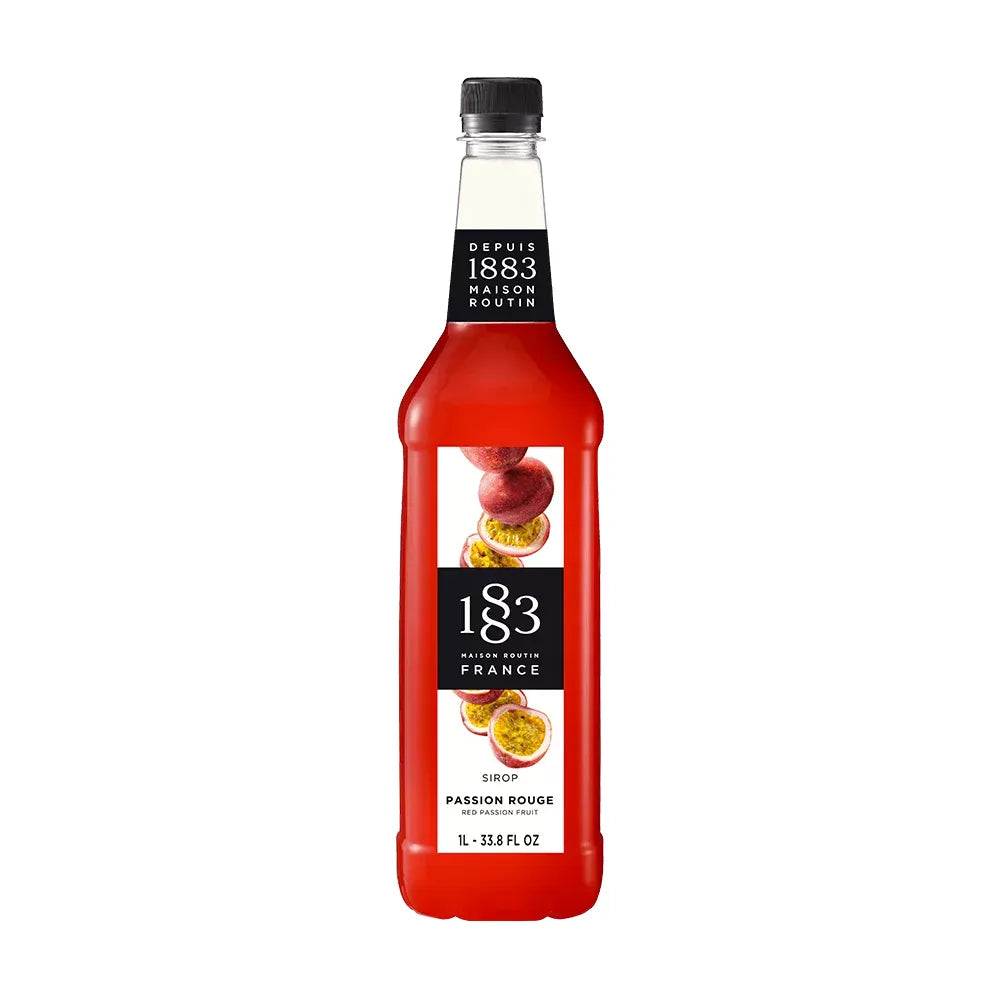 Red Passionfruit Syrup 1 Litre - 3G Coffee