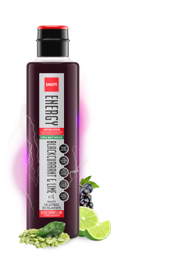 SHOTT YERBA MATE ENERGY Blackcurrant & Lime 1Ltr