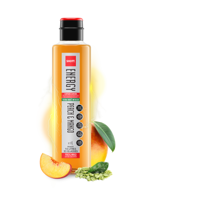 SHOTT YERBA MATE ENERGY Peach & Mango 1Ltr