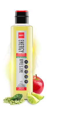 SHOTT YERBA MATE ENERGY Apple & Lime 1Ltr