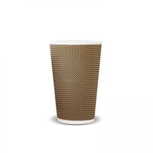 16oz Triple Wall Brown Takeaway cup - 3gcoffee