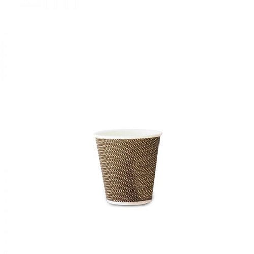 8oz Triple Wall Brown Takeaway cup - 3gcoffee